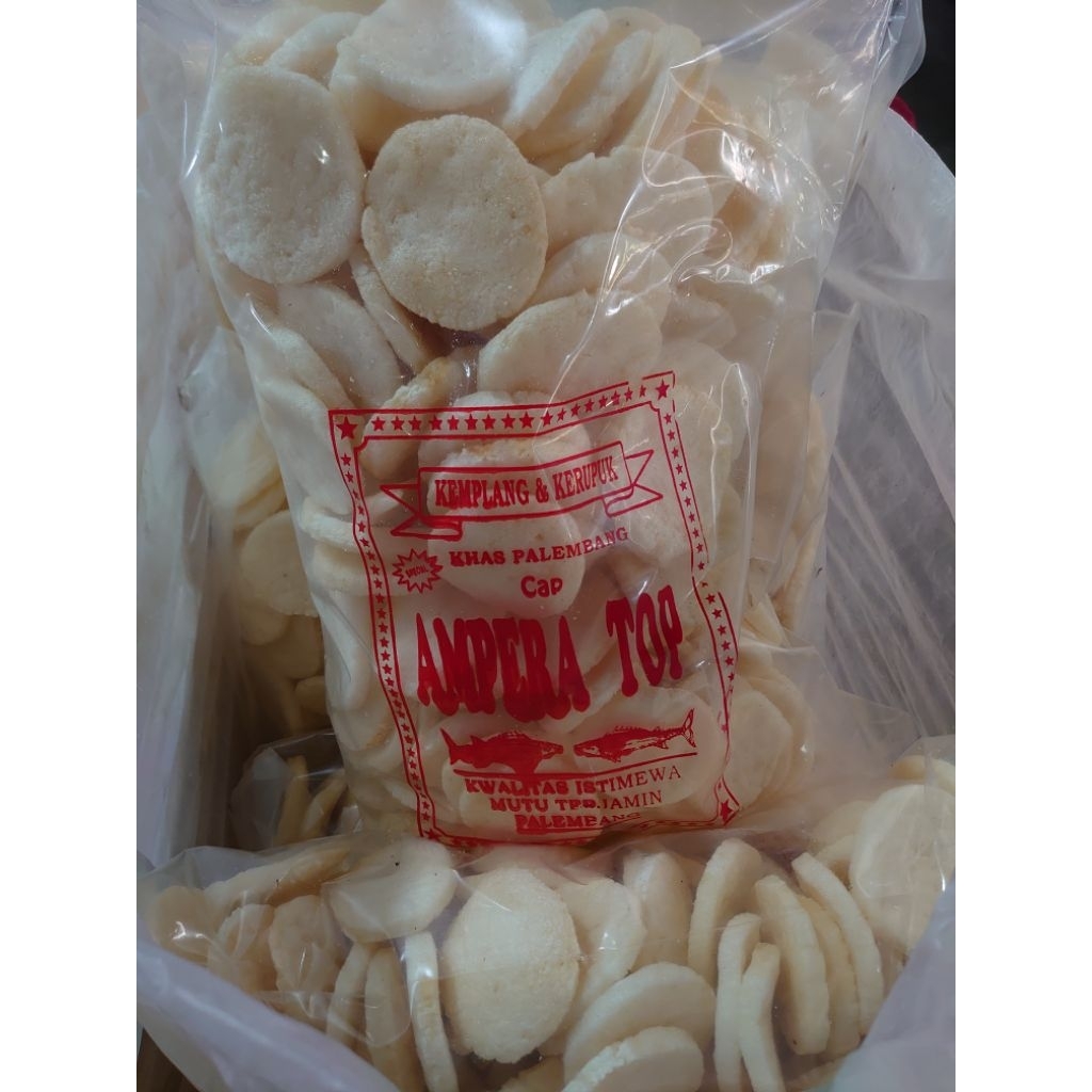 kerupuk ikan asli Palembang