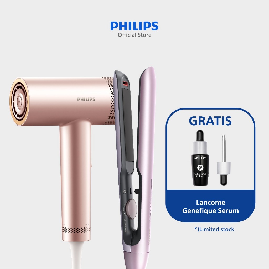 Philips | Hair Dryer BLDC 8000 + Hair Straightener 5000 ThermoShield