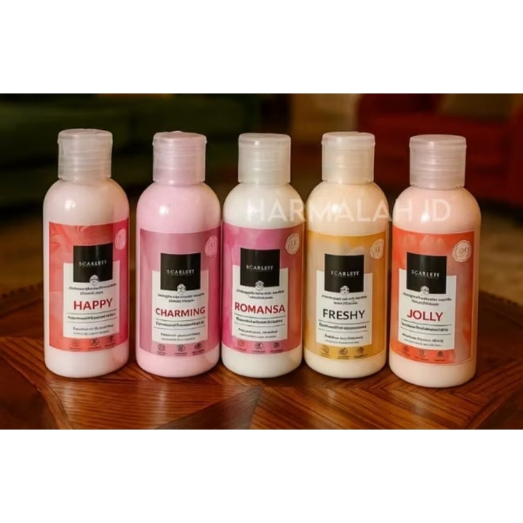 Scarlett Charming Body Lotion 60 ML - Lotion Tubuh Cantik dan Lembut untuk Kulit Anda