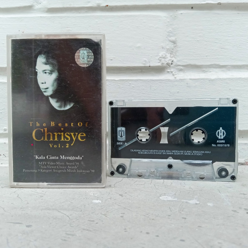 Kaset Pita Lawas The Best of Chrisye Vol.2 – Kala Cinta Menggoda | Koleksi Musik Indonesia 90an Oris