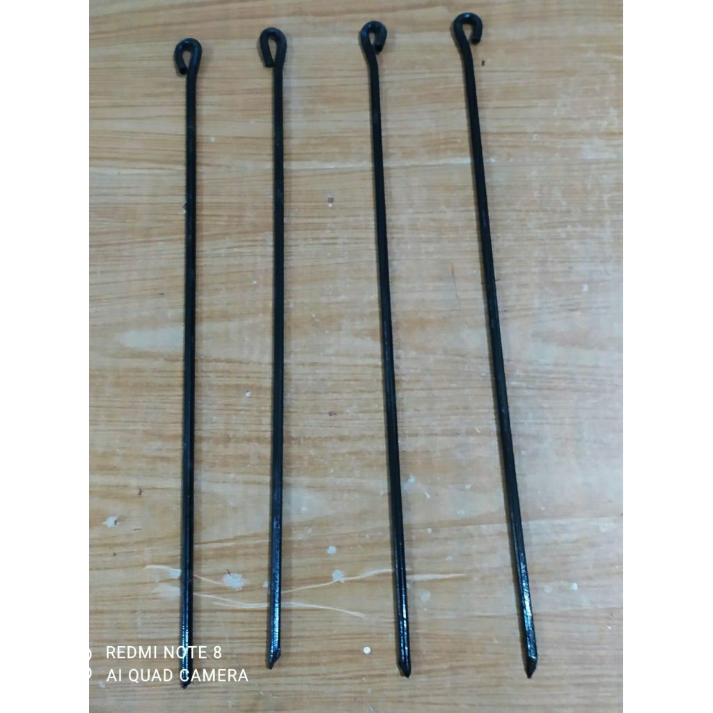 PASAK TENDA / PATOK TENDA BESI PANJANG 40 Cm