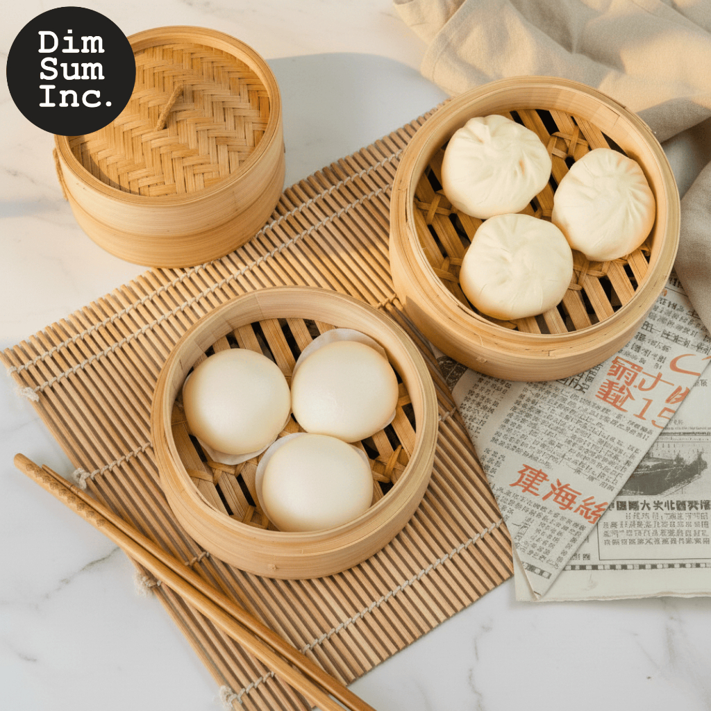 PAKET KOMBO PAO DIMSUM INC - Chicken Curry Pao + Dao Sao Pao ( Bakpao Kari Ayam / Bakpau Kari Ayam /