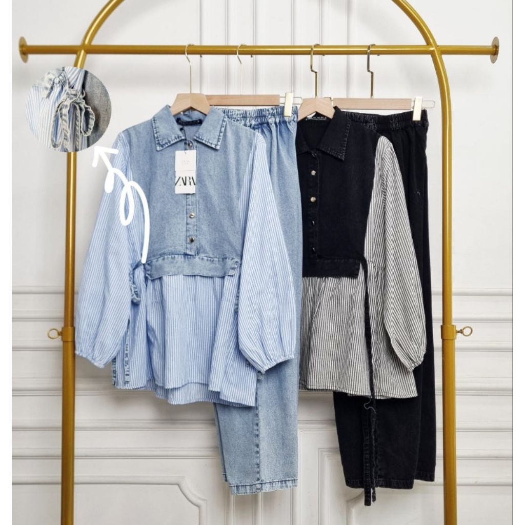 E149 oneset wanita import terbaru ainra outfit