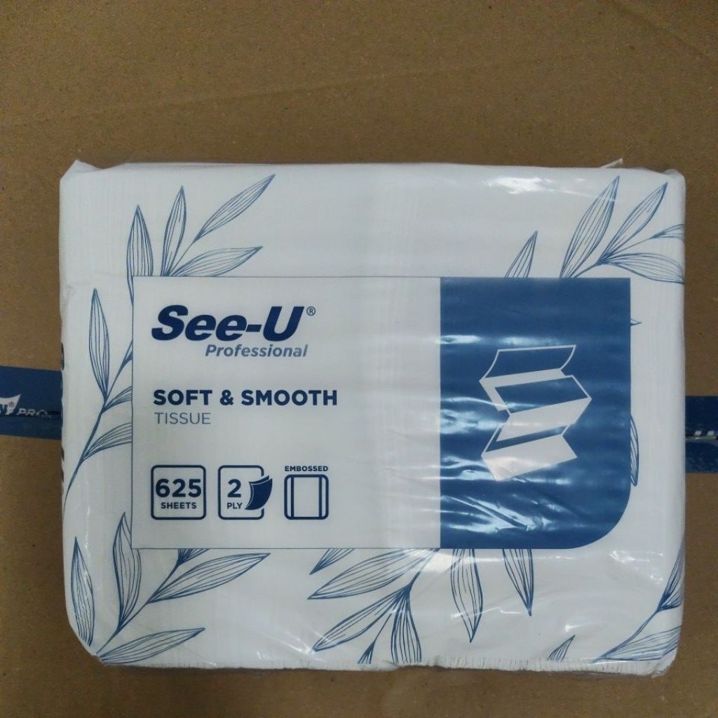 TISU TISSUE FACIAL See - U Soft & Smooth Facial Tissue 637gr 625sheets