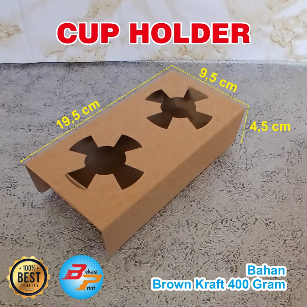 Paper Cup Holder, Tatakan Minuman Take Away