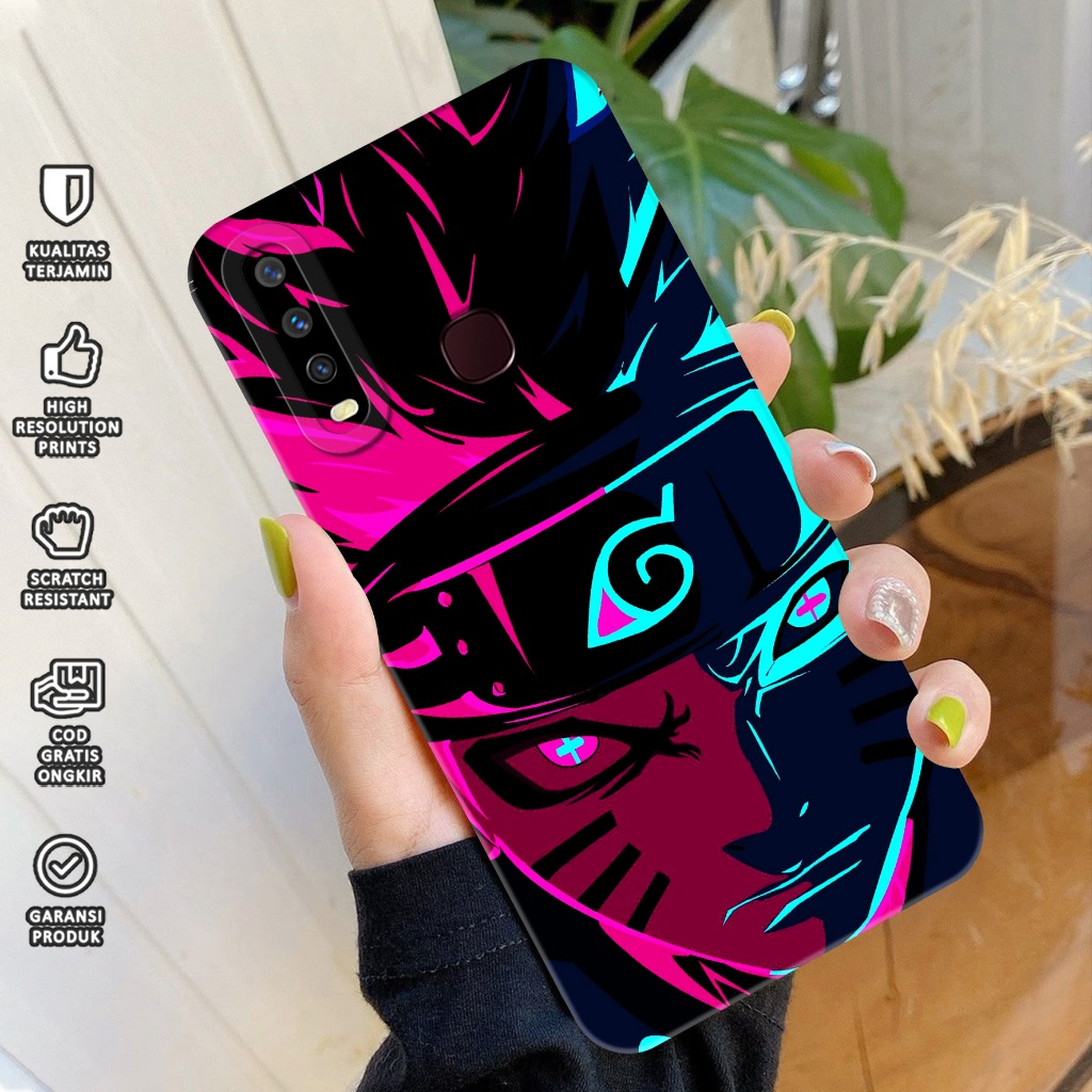 Case For Vivo Y12 / Y12i / Y15 / Y17 - Kesing Hp Vivo Y12 Terbaru [ NRUTO ] - Casing Hp - Case Terba