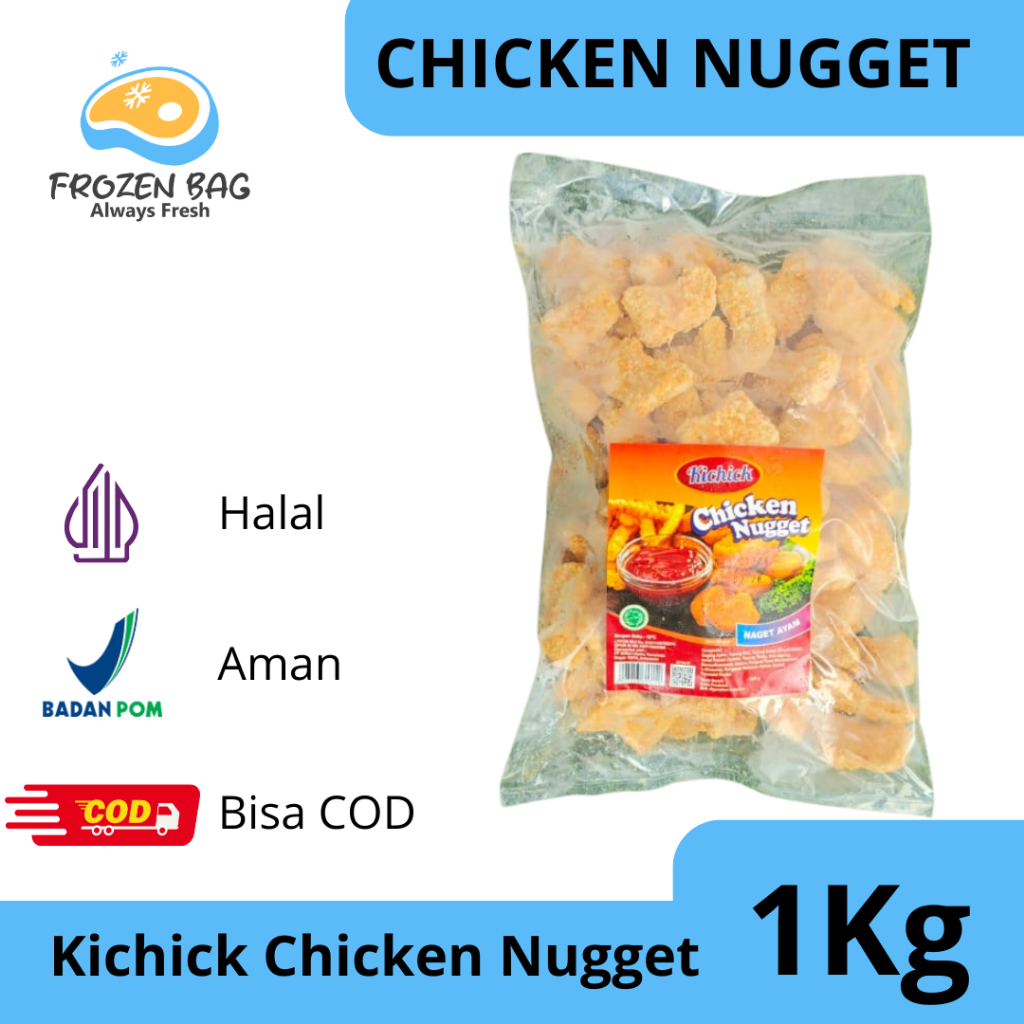 Kichick Chicken Nugget Enak Murah from Bogor Frozen Bag Frozen Food Bogor