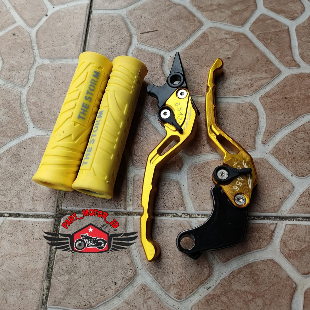 Handle Rem Kopling + Handgrip Variasi Universal (Tiger, CB150, CBR, Satria FU, Verza)