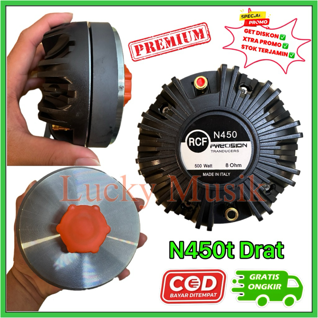 Driver Tweeter RCF N450 T Drat Original tweeter n 450 tweeter n450 tweeter 300 watt 8 ohm n450t drat