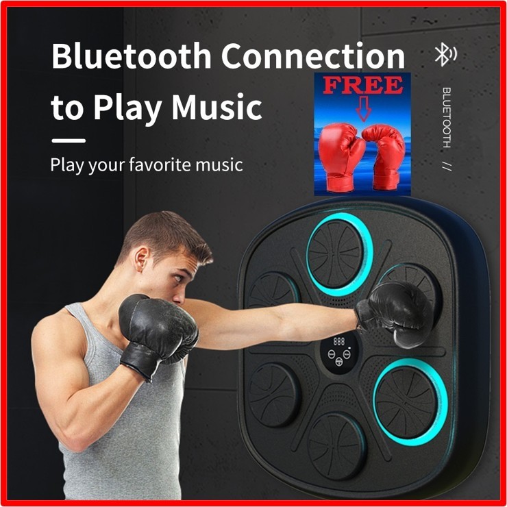 Samsak Bantalan Tinju Bela Diri Gantung Berdiri Music Boxing Machine