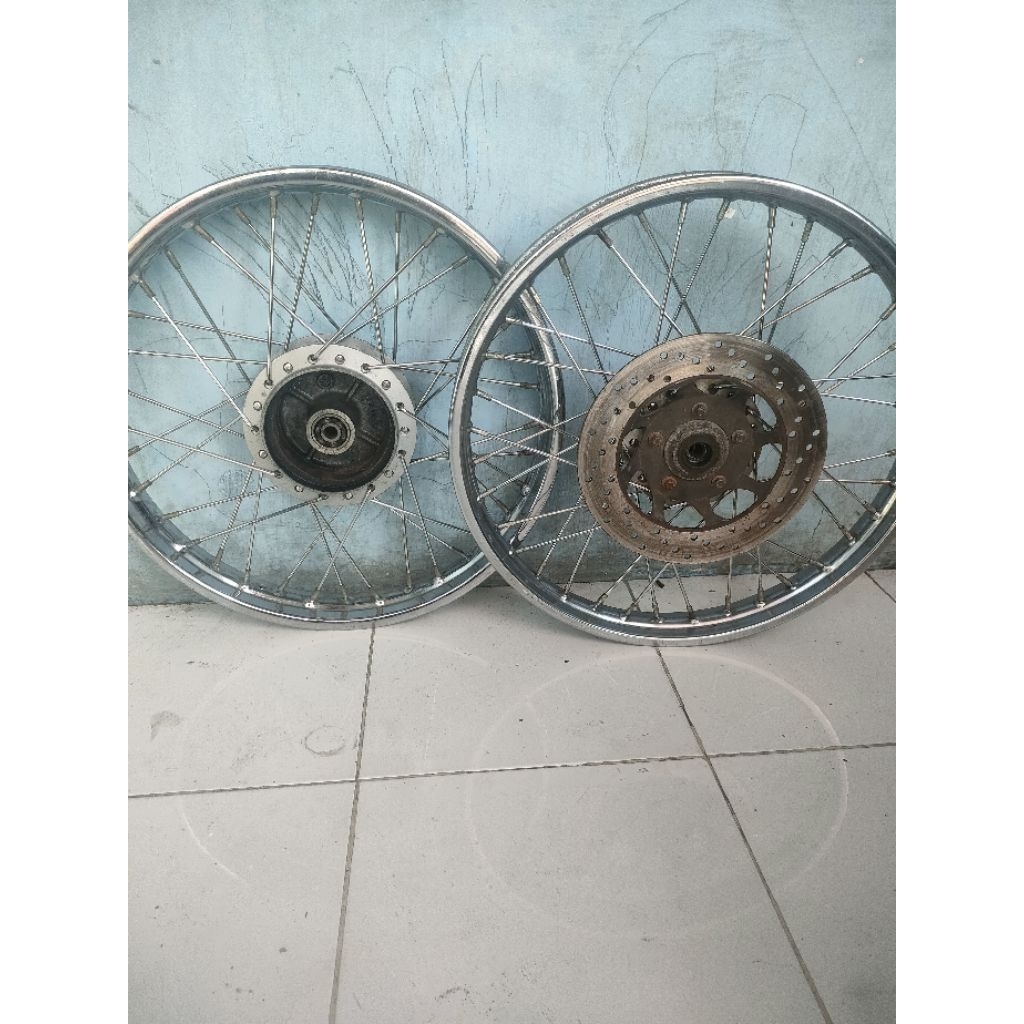 velg depan belakang Supra lama Supra x lama original