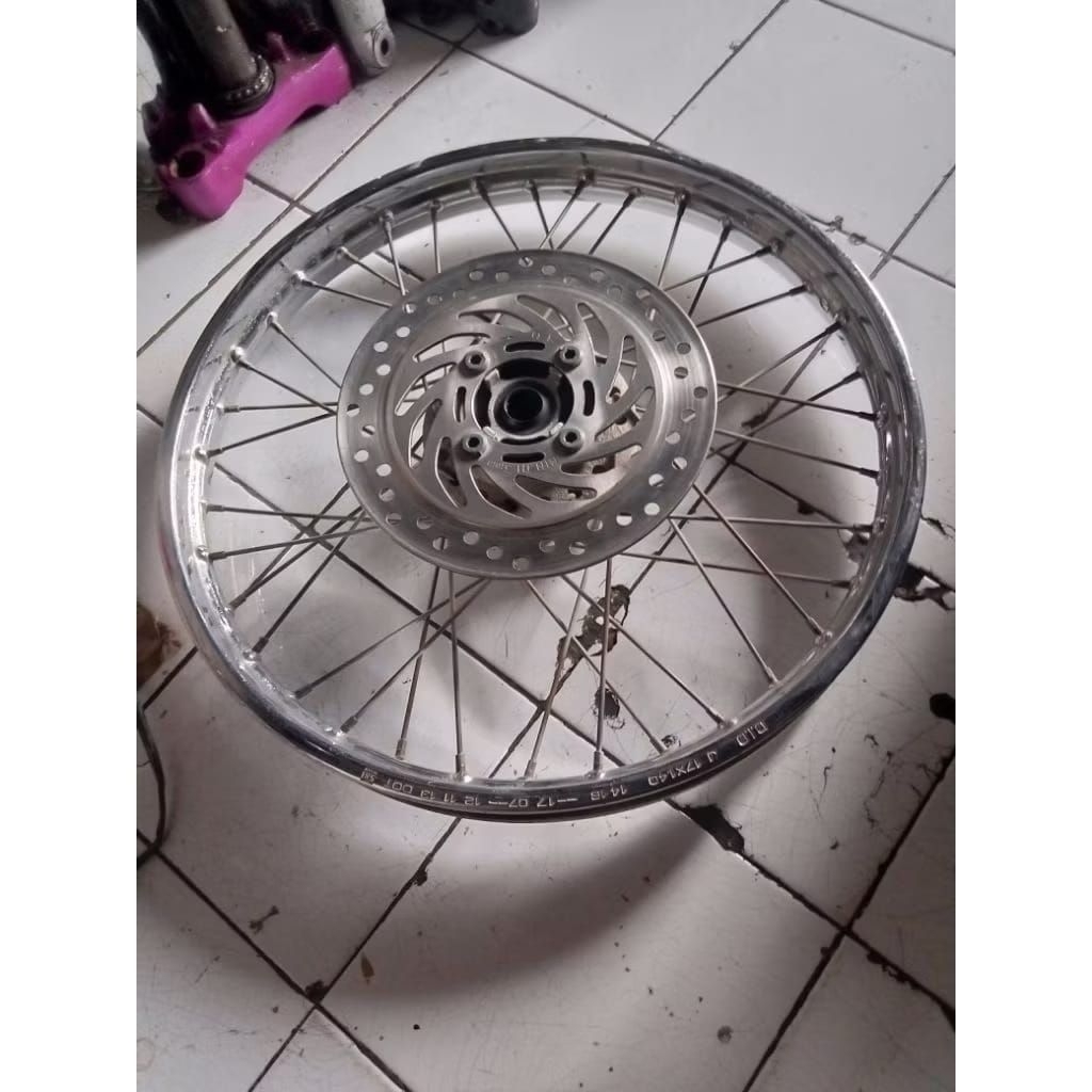 velg jari jari motor Revo absolut pnp Revo Blade + piringan cakram siap pakai