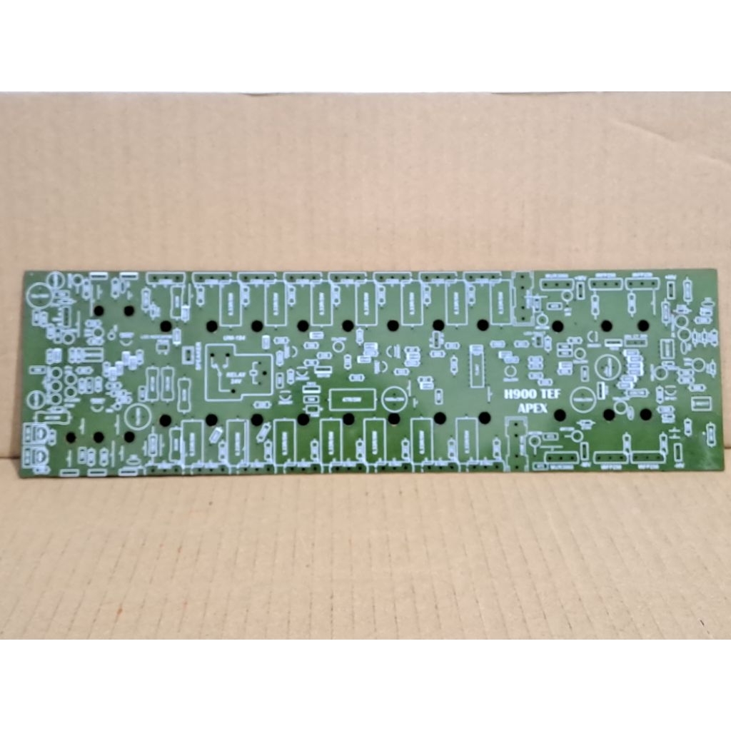 Papan PCB PA Mono Apex  H 900 Tef 8set final with Speaker Protector * Promo *