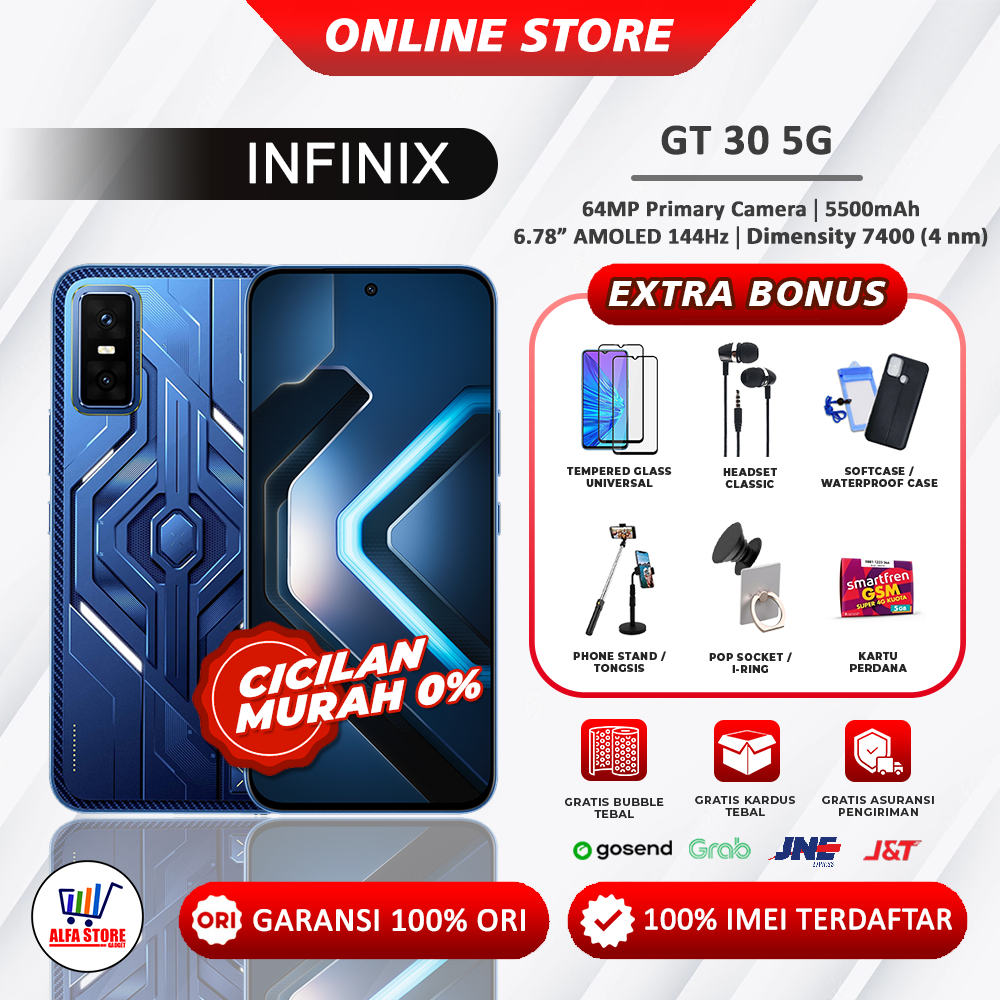 INFINIX GT 30 5G RAM 8/256GB GT30 5G gt30 GARANSI RESMI
