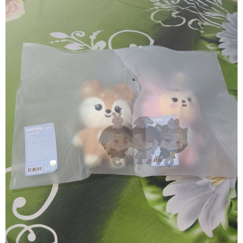 (READY) SEVENTEEN JEONGHAN JOSHUA OFFICIAL MERCH MINITEEN JJONG TORAM SHUASUMI PLUSH TOY TORAM MAGNE