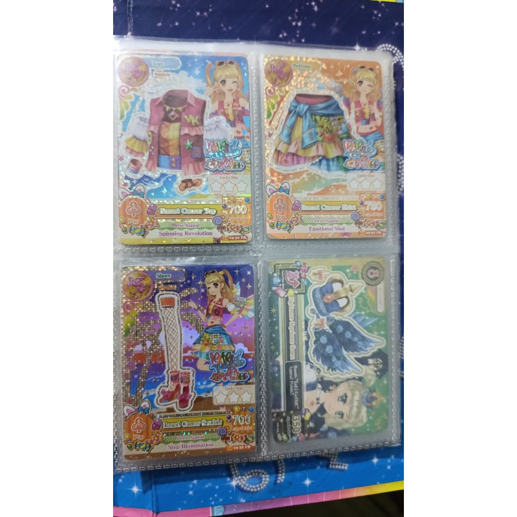 Aikatsu Premium Card Resort Cancer Set Mikuru Natsuki S2V5