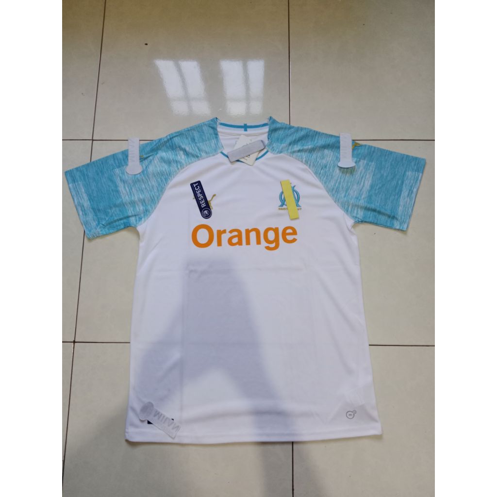 jersey Marseille liga prancis putih