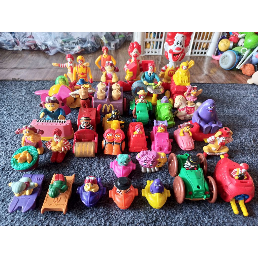 Figure happy meal - Maskot McD vintage ronald dkk - second/preloved