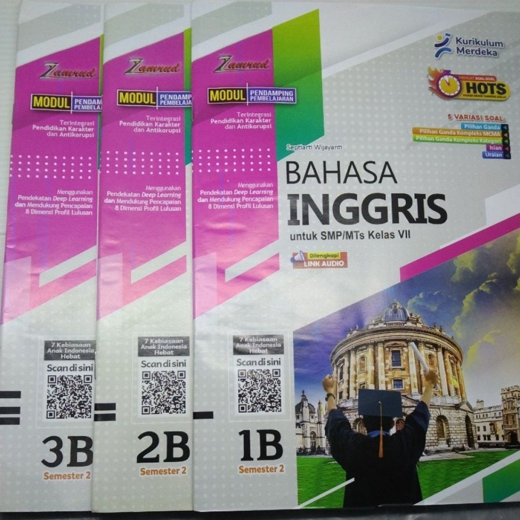 LKS SMP MTS BAHASA INGGRIS KELAS 7 8 9 SEMESTER 2 KURIKULUM MERDEKA