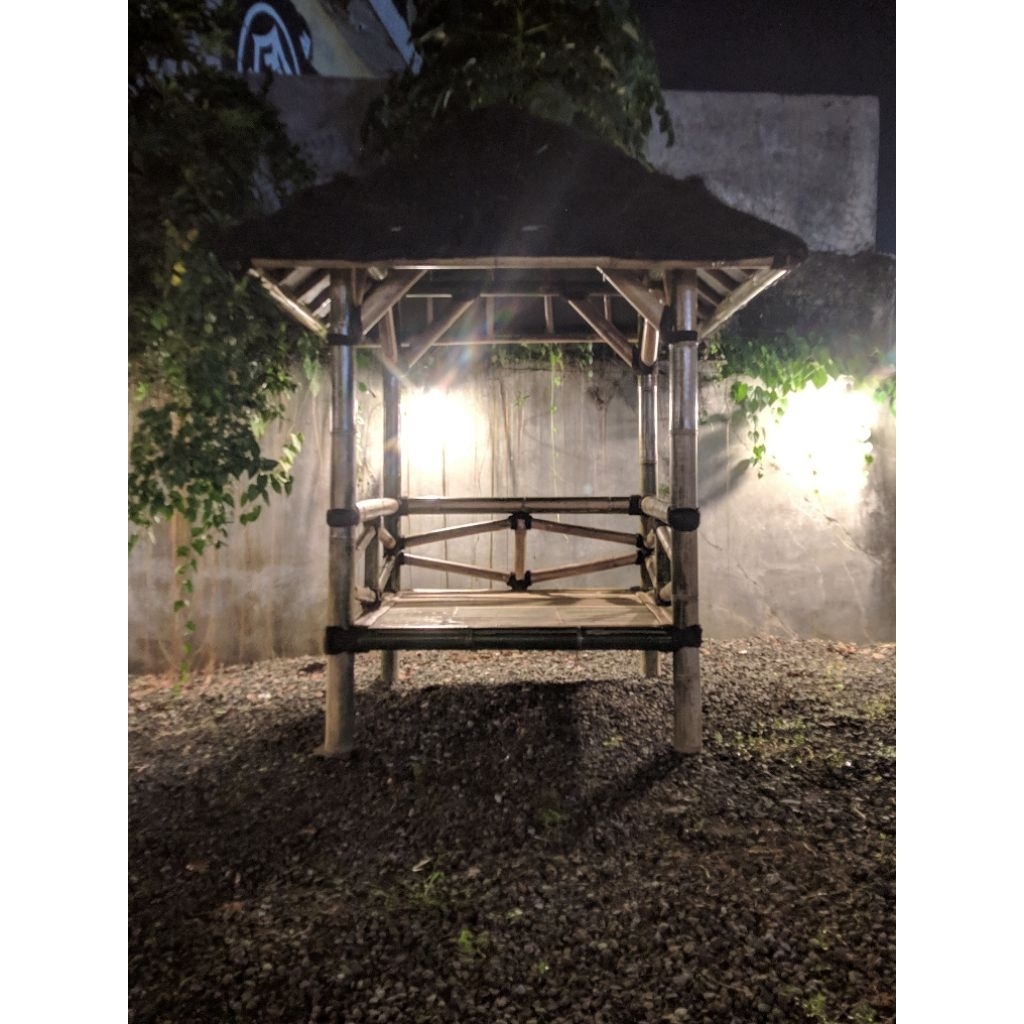 Gazebo Murah Berkualitas | Gazebo Bambu Minimalis