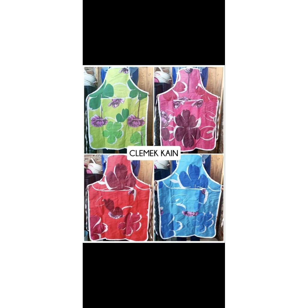 celemek kain tebal isi 12 pcs (1 lusin )