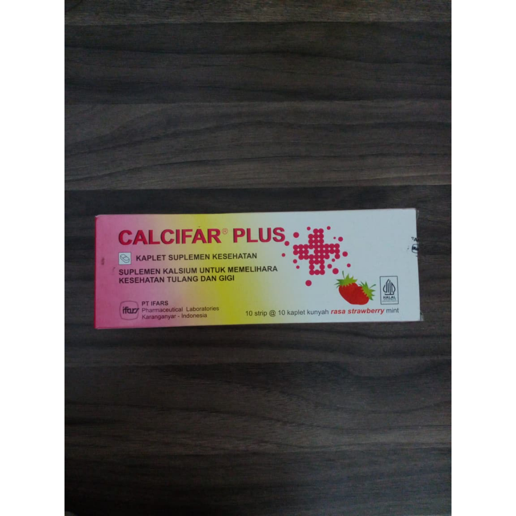 Calcifar Plus Tablet Kunyah