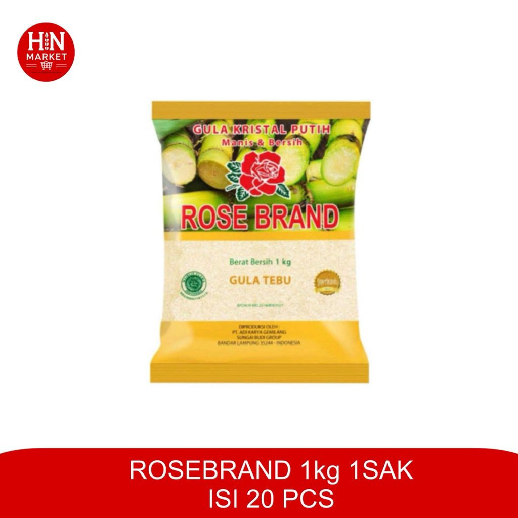 ROSEBRAND GULA PASIR 1 KG 1SAK ISI 20 PC