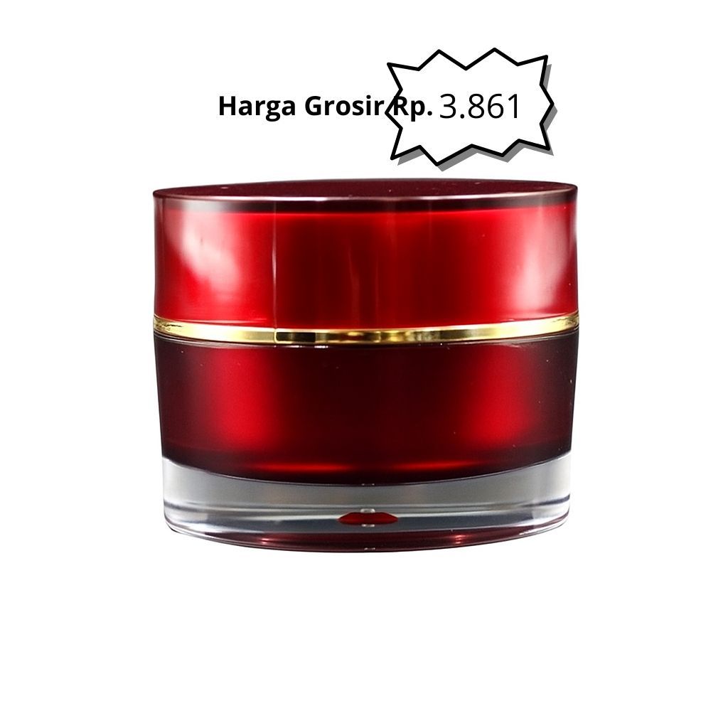 Pot Acrylic Maroon 10Gr / Pot Cream Acrylic 10gr Maroon