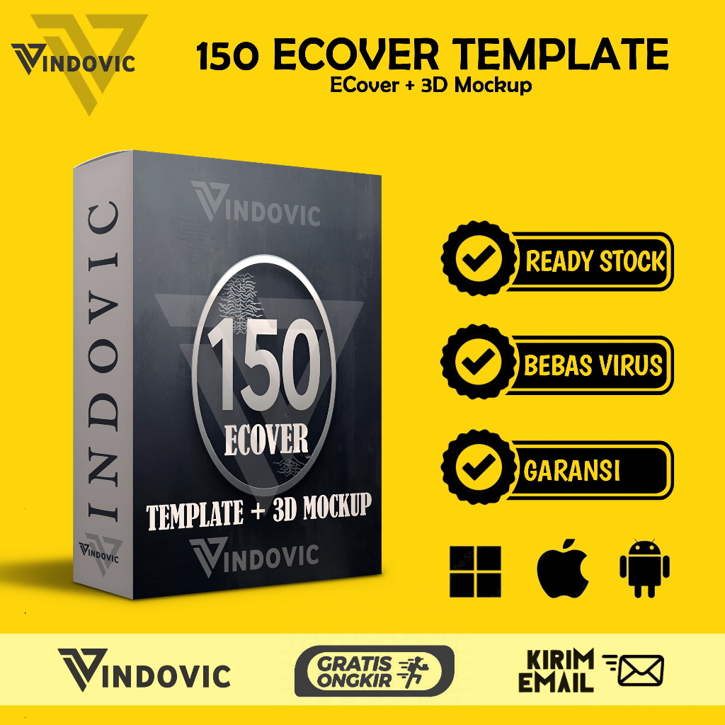 [T0641] 150 ECOVER TEMPLATE + 3D MOCKUP
