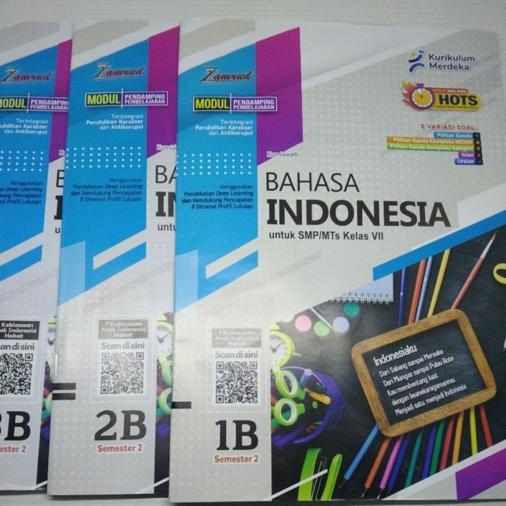 LKS SMP MTS BAHASA INDONESIA KELAS 7 8 9 KURIKULUM MERDEKA