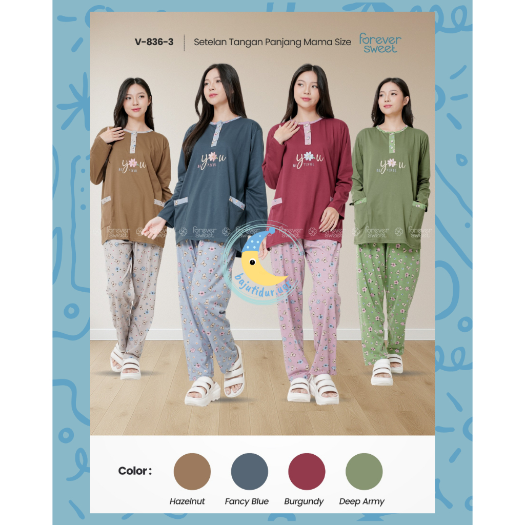 PP Forever Jumbo Mama Size XL Ld110 Cotton Comfort Premium