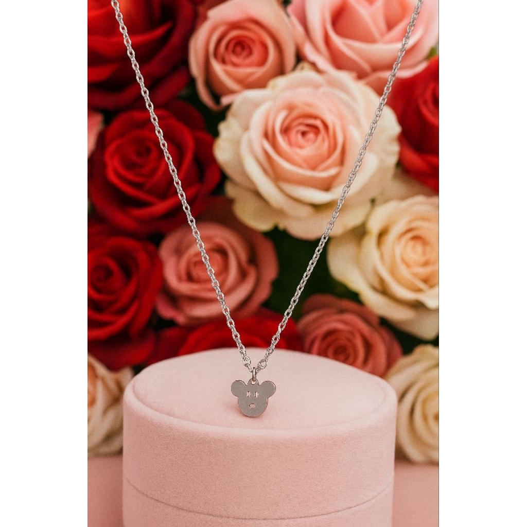 KALUNG ANAK ANAK TITANIUM DAN LIONTIN TITANIUM