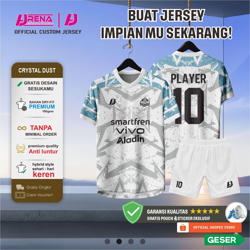Jersey Futsal Baju Bola Baju Futsal Printing Baju Anak laki - laki Custom Desain ( Bisa Satuan )
