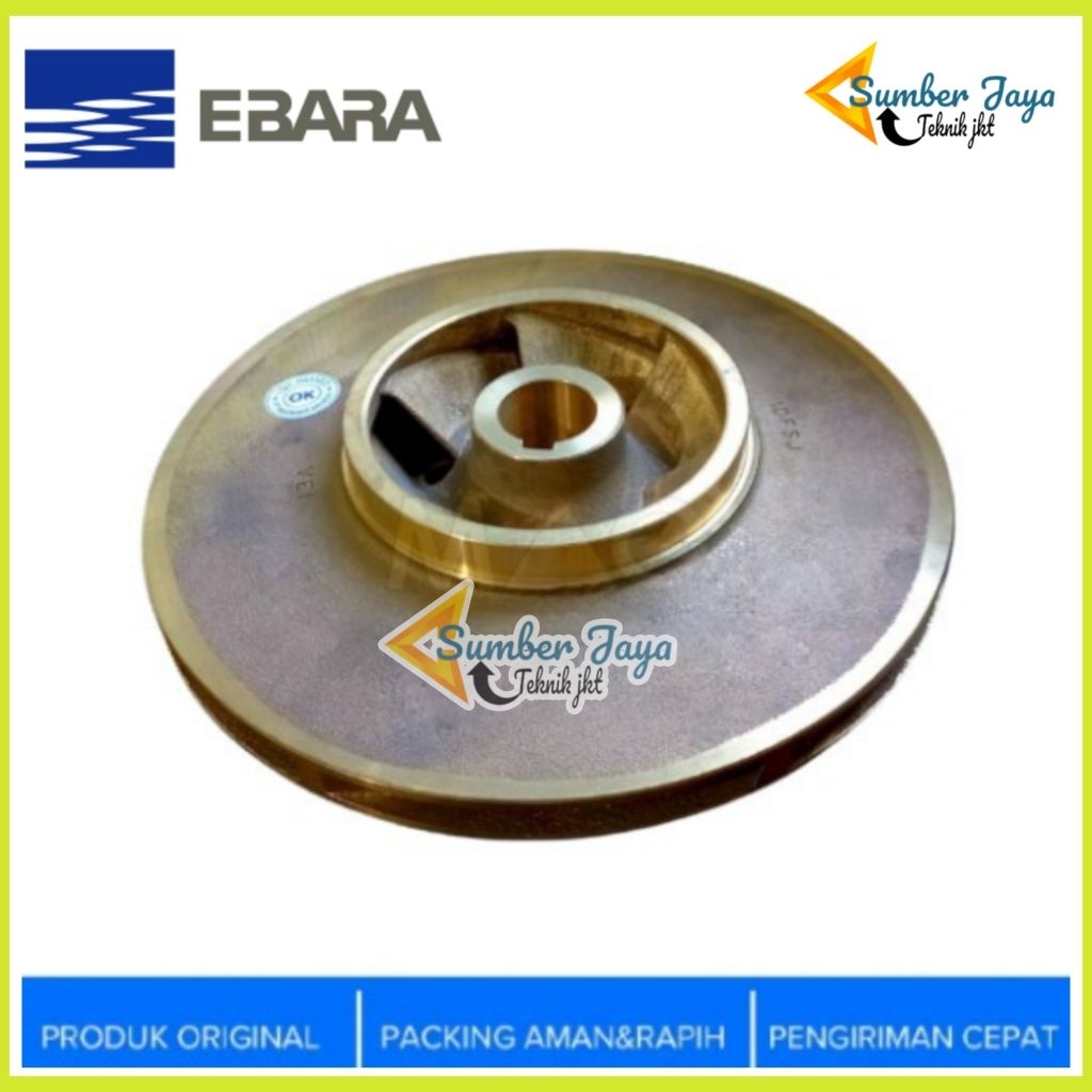 Impeller Pompa Air EBARA 125×100 FSKA Asli Original Ebara Kipas Impeller Pompa EBARA 125×100 FSKA