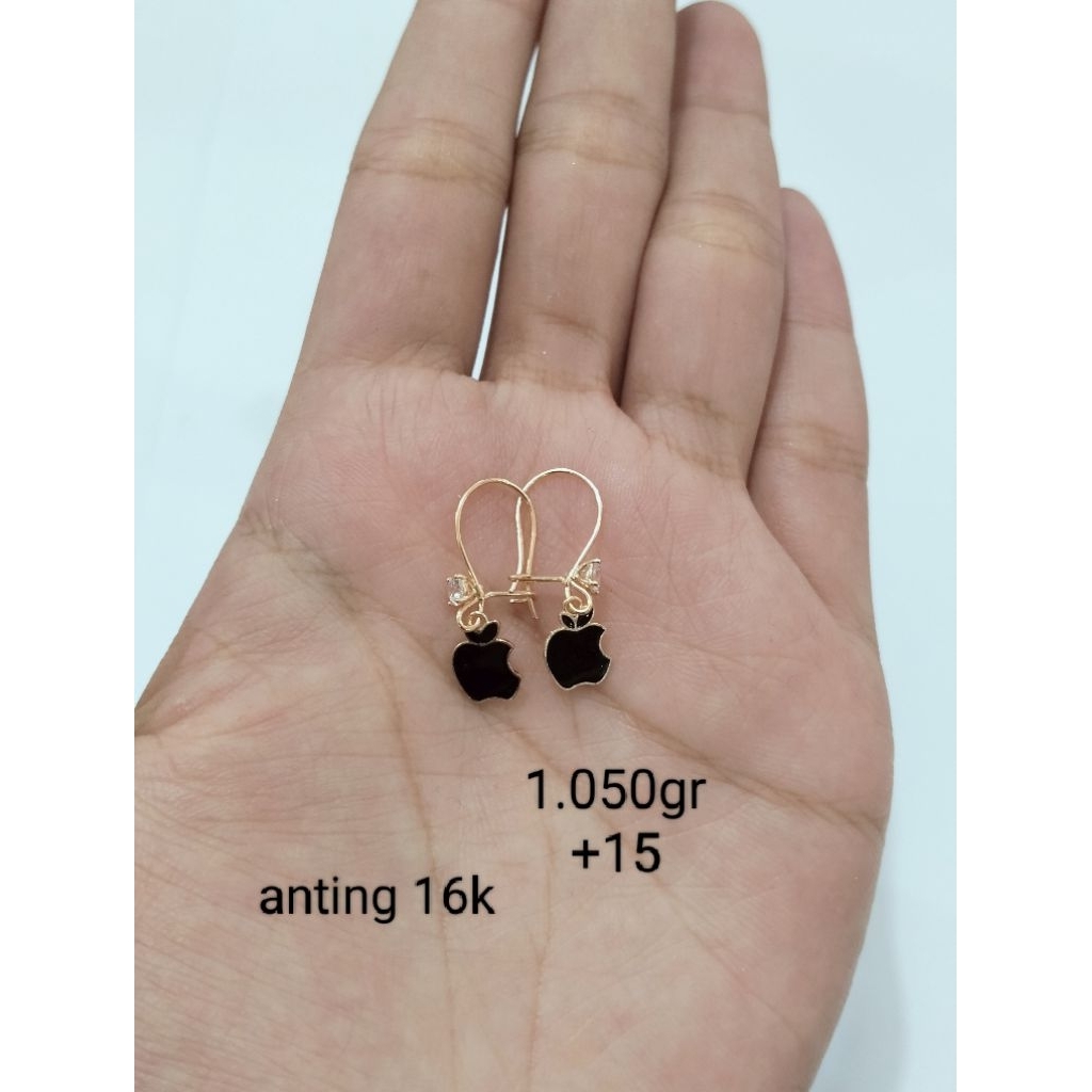 anting emas 16 karat