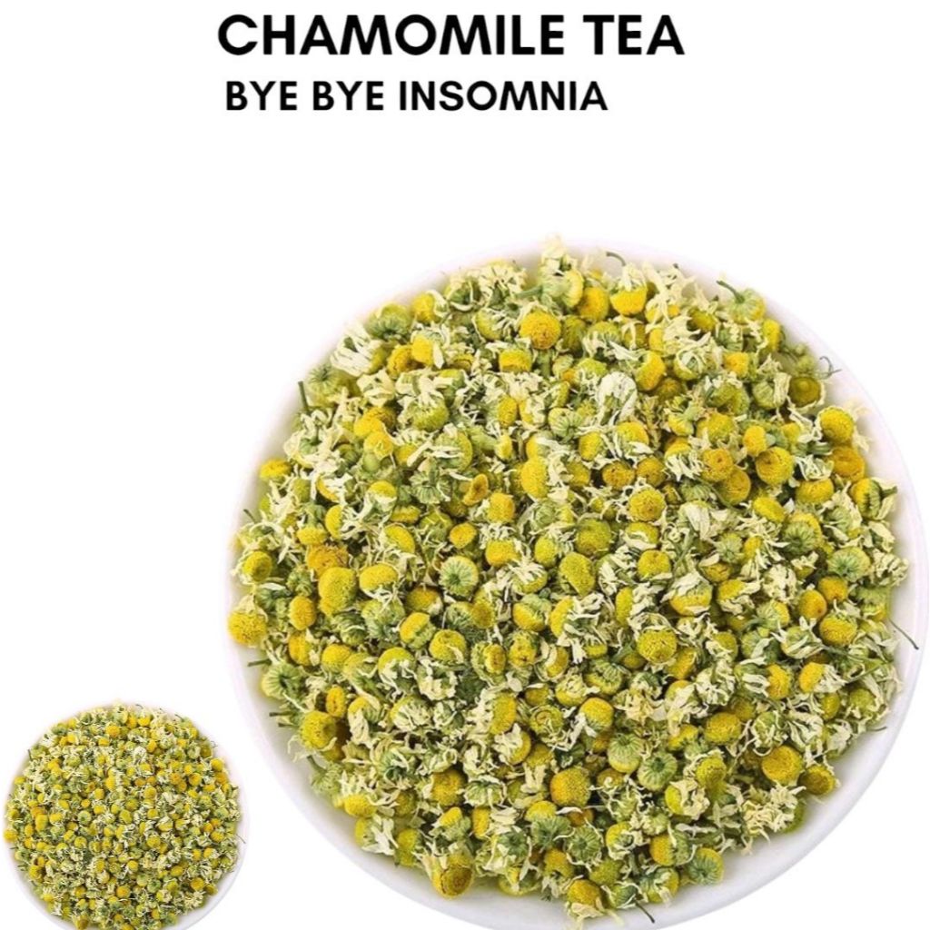 Chamomile Tea / Teh Kamomil / Dried Chamomile Flower / Chamomile Kering / Bunga Chamomil Kering