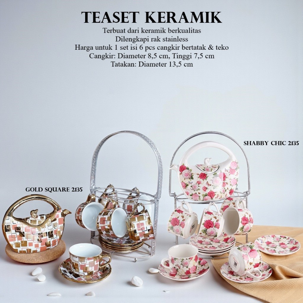 CAPODIMONTE Teaset Keramik