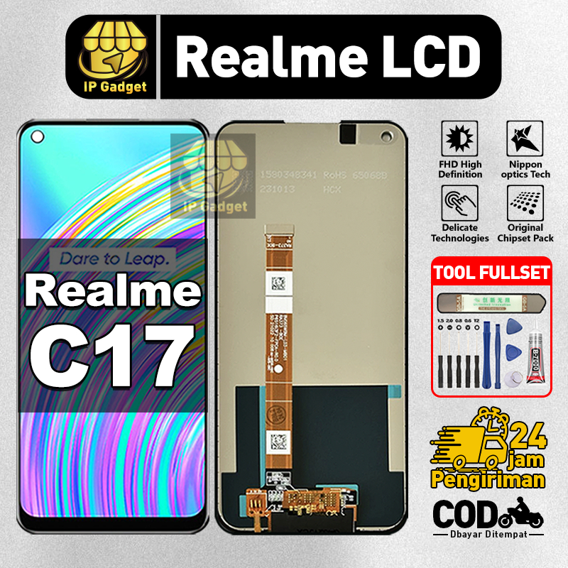 ORI FOR LCD Realme C17 Fullset Original LCD HP Realme C17 Asli Touchscreen Layar Sentuh HP COD