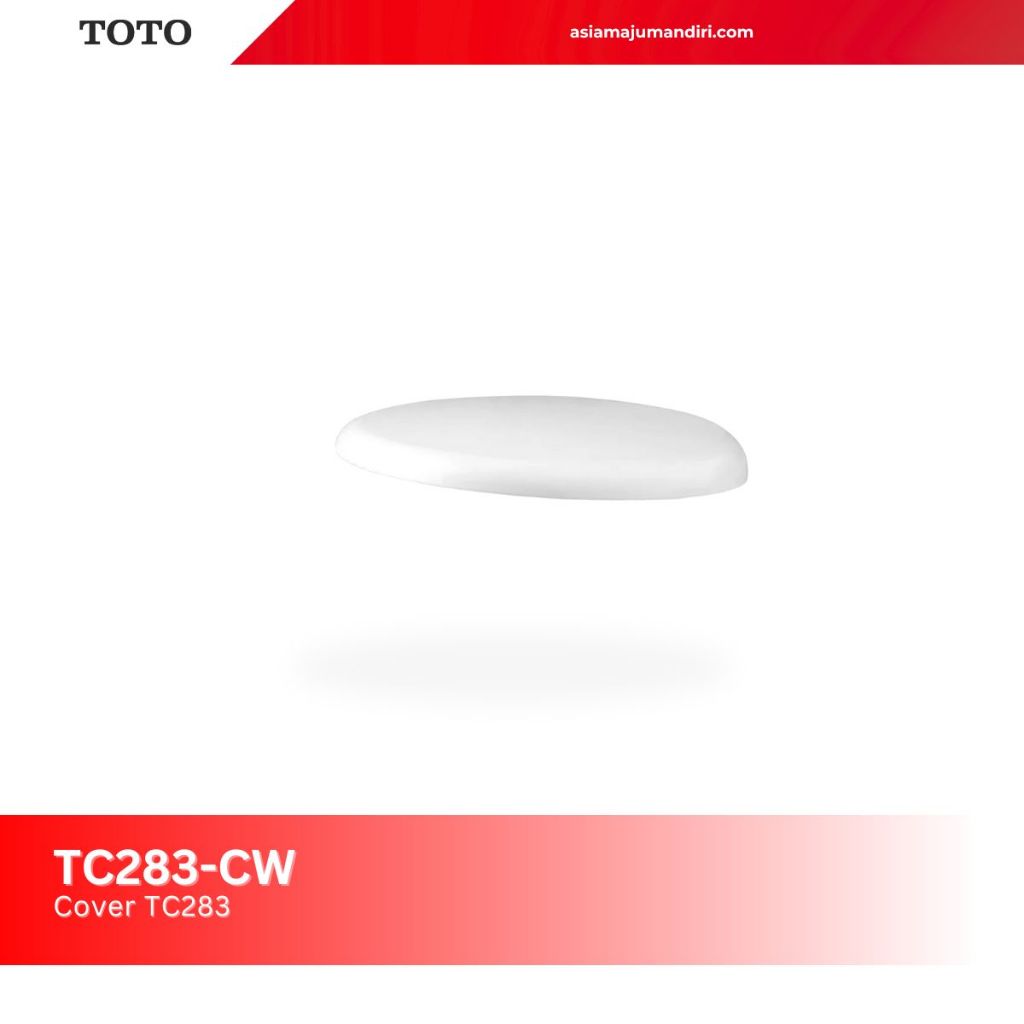 COVER TEMPAT DUDUK CLOSET TOTO TC 505  | ORIGINAL TOTO | BAGIAN PENUTUP DUDUKAN CLOSET TOTO