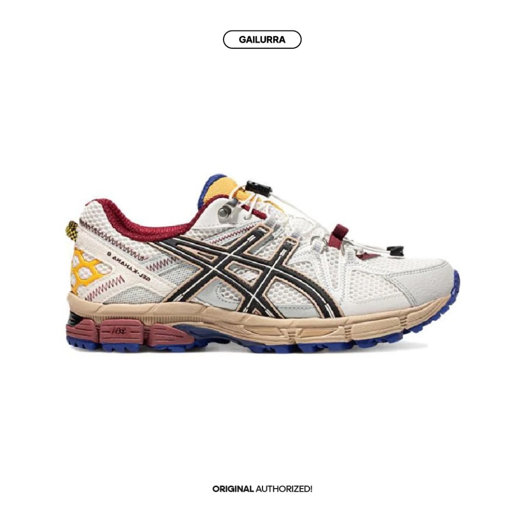 Asics Gel Kahana 8 White Red Yellow Original