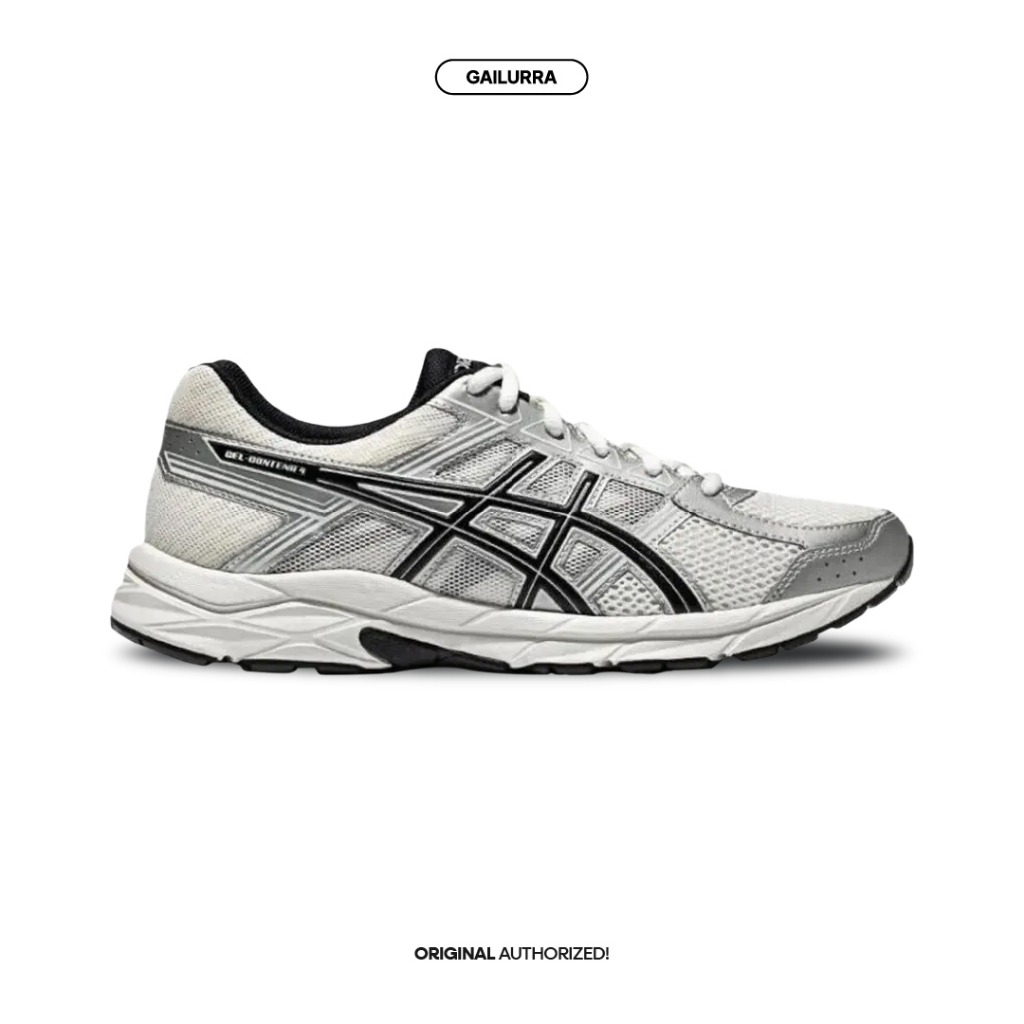 Asics Gel Contend 4 Brilliant White Silver Original