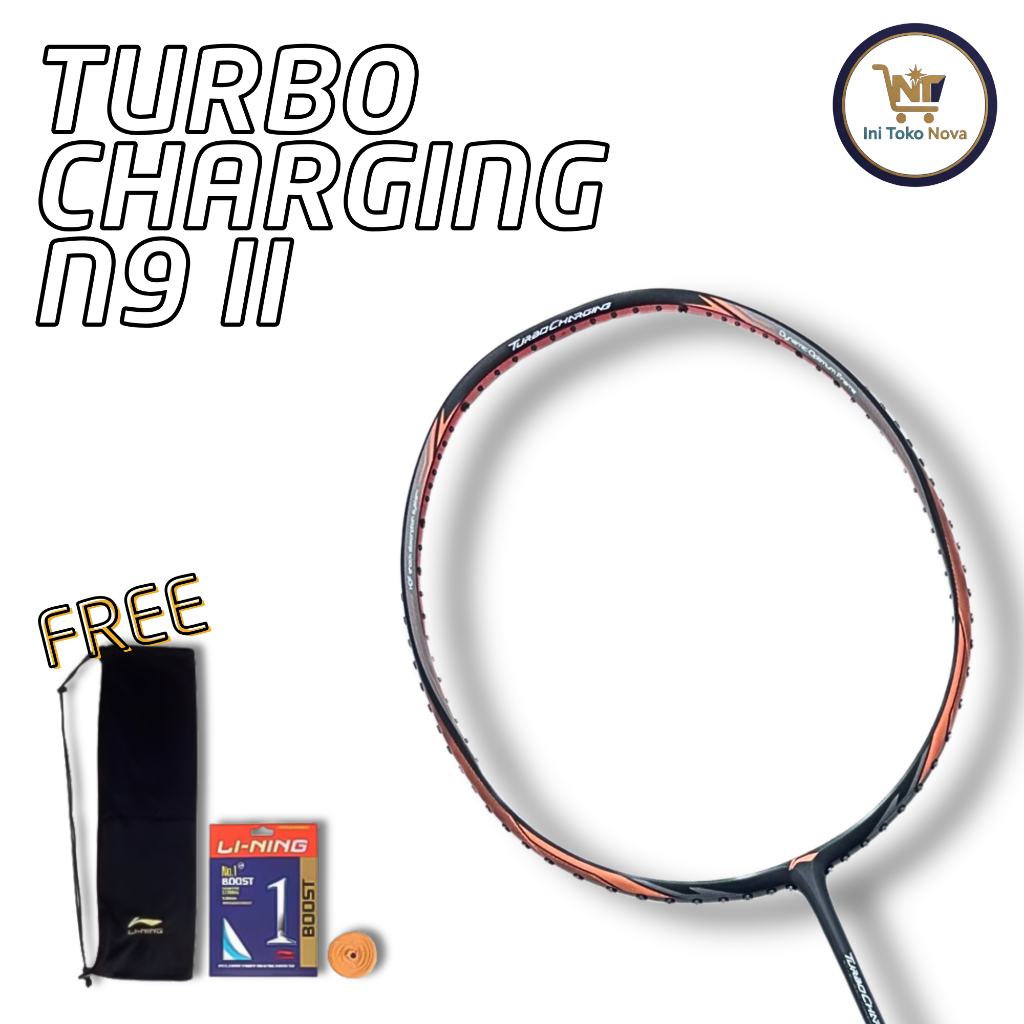 Lining Raket Badminton Turbocharging N 9 II