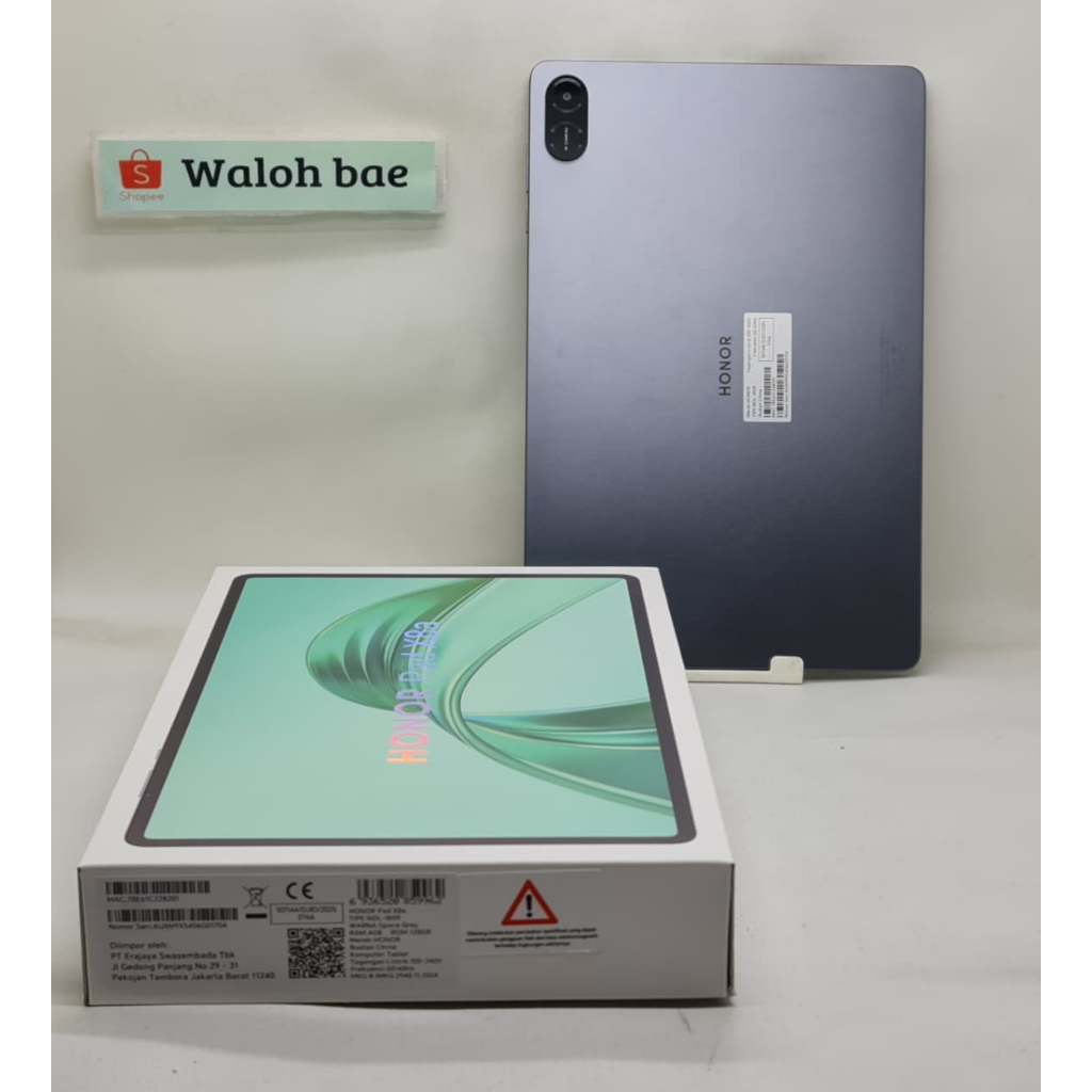 Honor Pad X8A 4/128 GB Garansi Resmi Indonesia Second