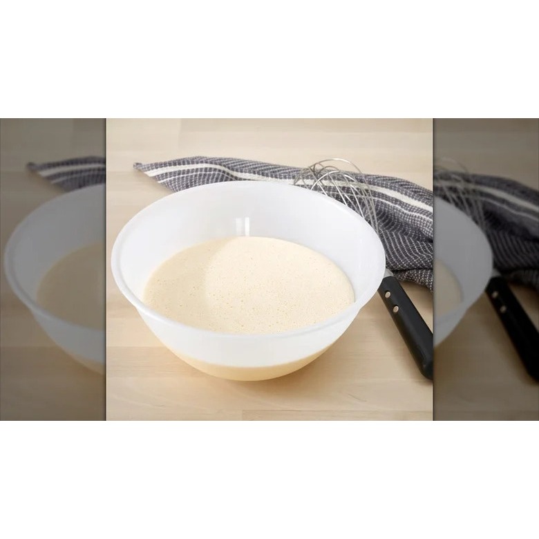 Mangkuk adonan plastik FIKADAGS Mixing bowl, putih, 2.2 l