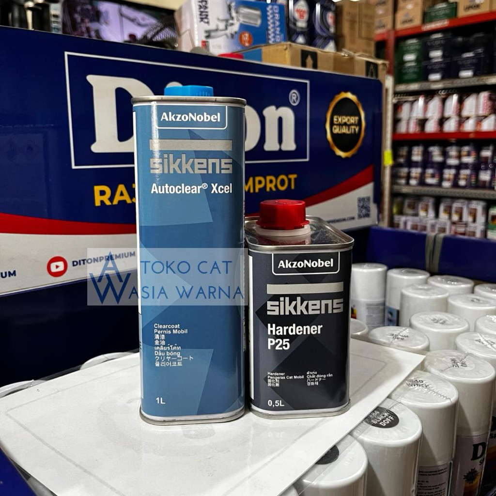 Sikkens Autoclear Xcel Clear 1L + Hardener 0,5 L | Pernis Sikkens Vernis Sikkens Pernis Mobil