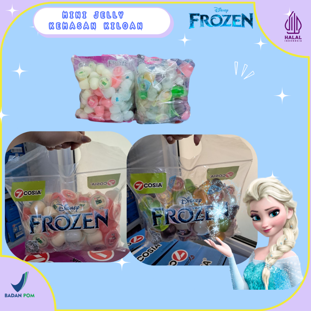 7Cosia Jelly Ager Kiloan Murah Mni Jelly Cup