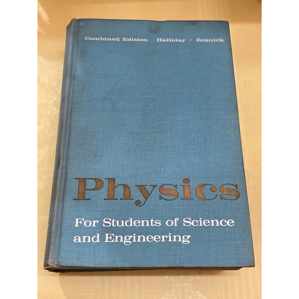 Buku PHYSICS For Students of Science and Engineering Halliday Resnick