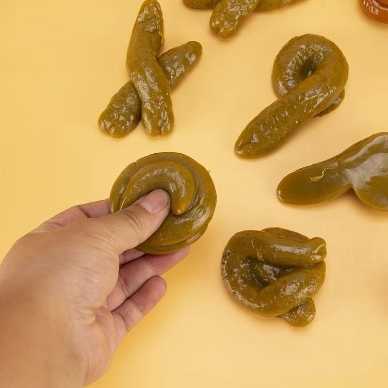 < SJA > Mainan Squishy Tai Anti Stress Bentuk Kotoran Tai eek manusia hewan / Mainan Squishy Eek Mai