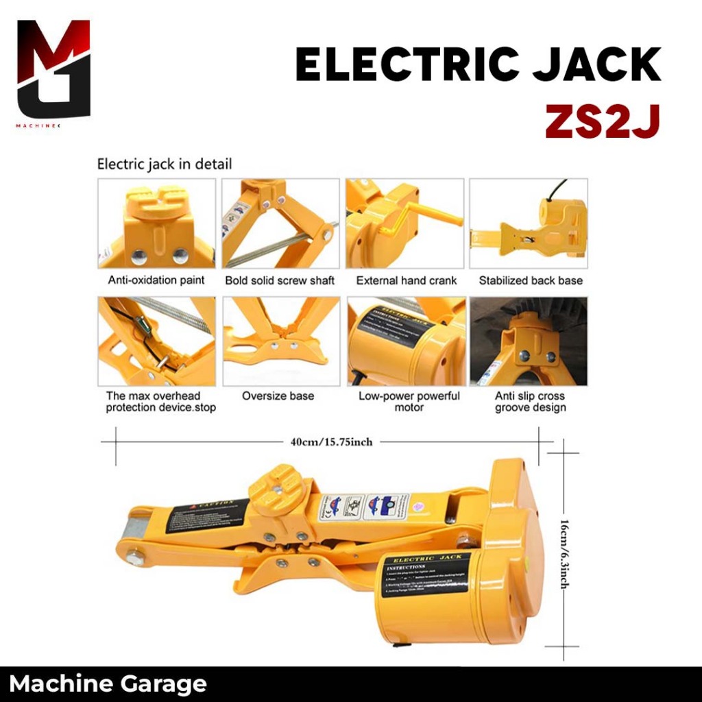 DONGKRAK ELEKTRIK ELECTRIC HYDRAULIC JACK ZS2J 3 TON