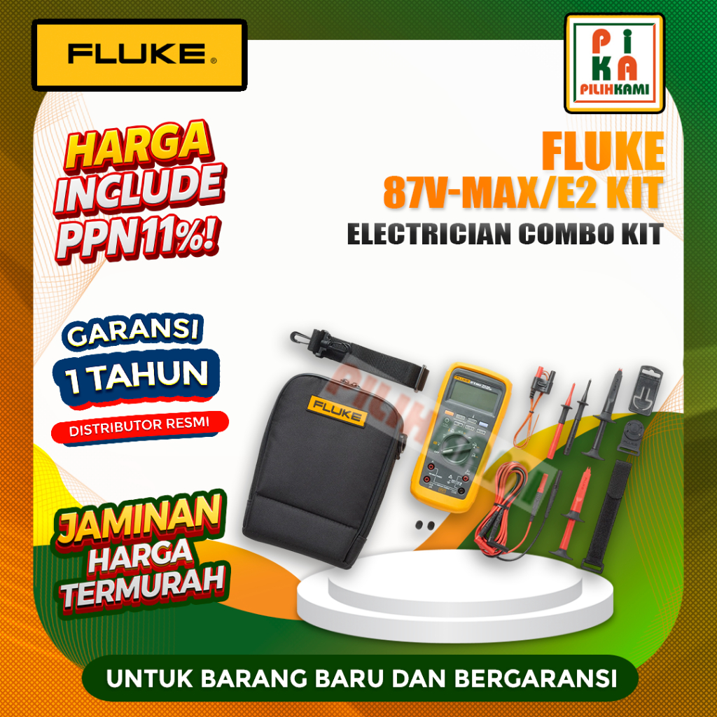 Fluke 87V MAX E2/KIT Industrial Electrician Multimeter